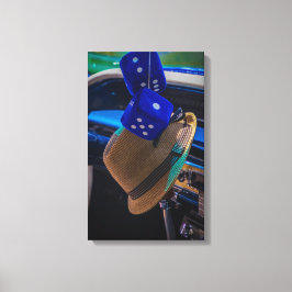 Lienzo Azul clásico