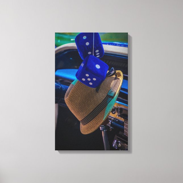 Lienzo Azul clásico (Anverso)