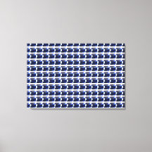 Azul de zafiro rectangular