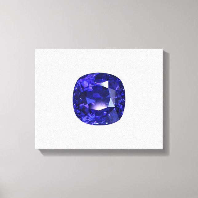 Lienzo Azul profundo (Anverso)