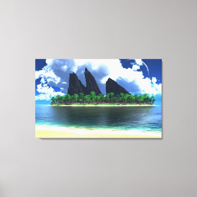 Lienzo Azul sin fin (2014) (Anverso)