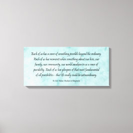 Lienzo B J Palmer Extraordinario Vida Chiropráctica