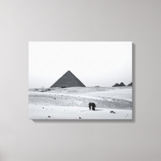 Lienzo B&W Pyramids