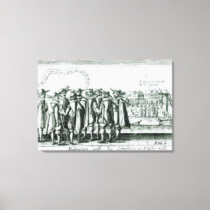 Lienzo Babington con su Complices en St Giles