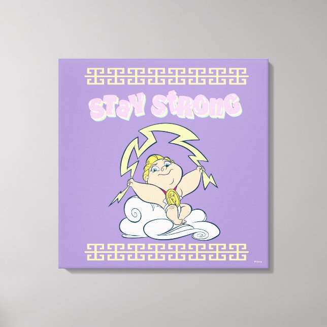 Lienzo Baby Hercules - Stay Strong Canvas Print (Anverso)