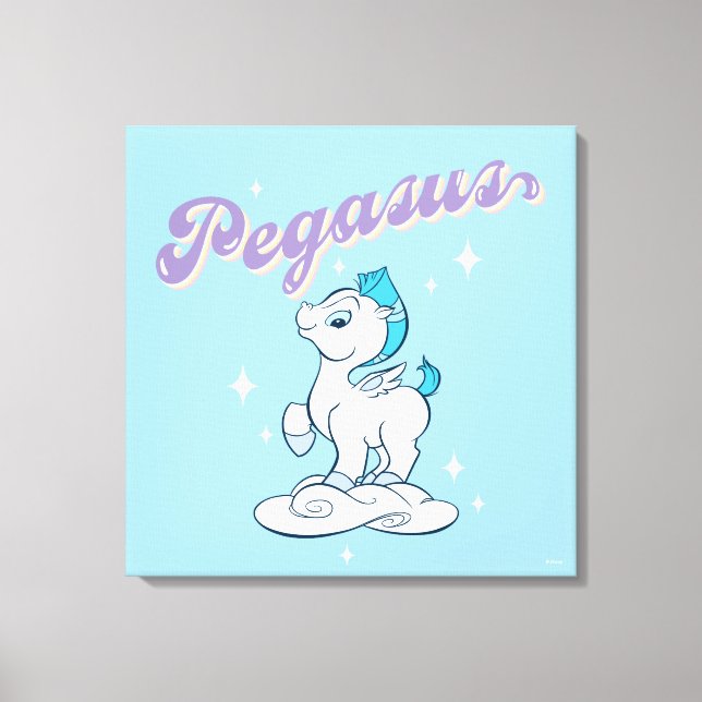 Lienzo Baby Pegasus Canvas Print (Anverso)