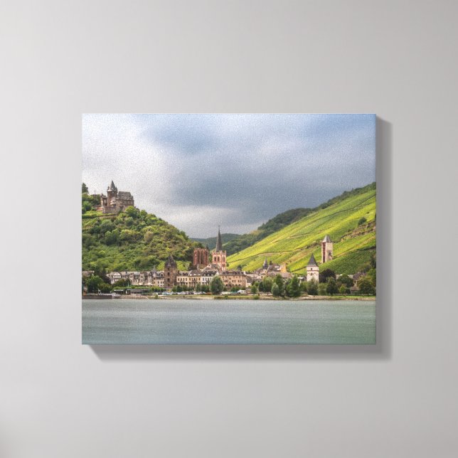 Lienzo Bacharach am Rhein - Alemania (Anverso)
