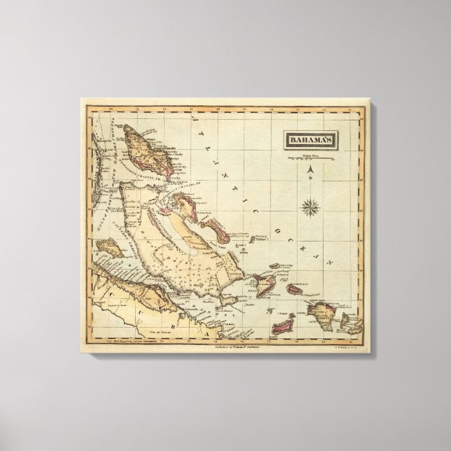 Lienzo Bahamas (Anverso)