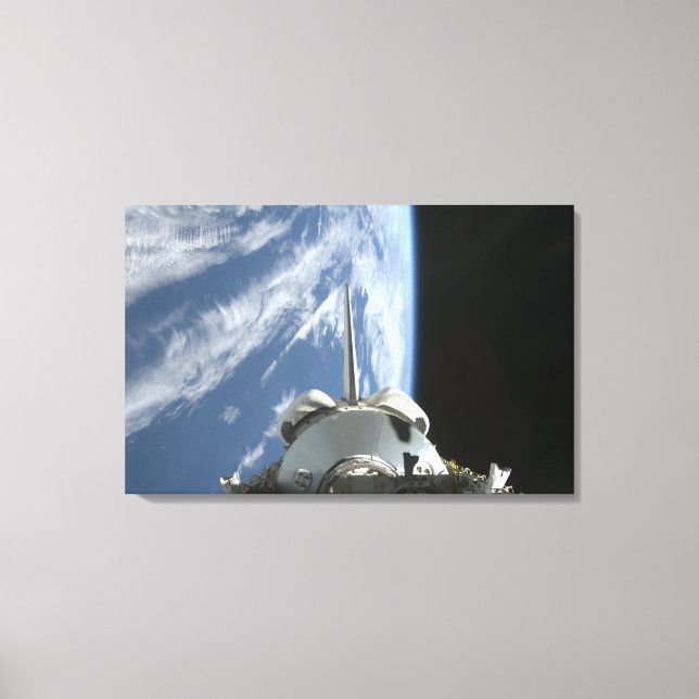 Lienzo Bahía de carga del transbordador espacial Endeavor (Anverso)
