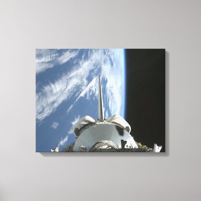 Lienzo Bahía de carga del transbordador espacial Endeavor (Anverso)