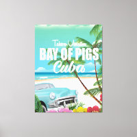 Bahía de Cochinos, poster de vacaciones en la play