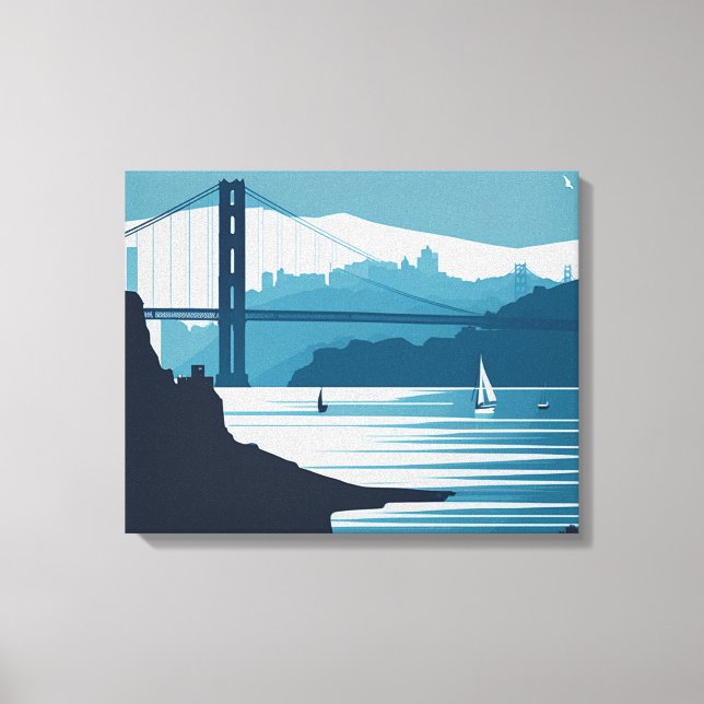 LIENZO BAHÍA DE FRISCO #1 (Anverso)