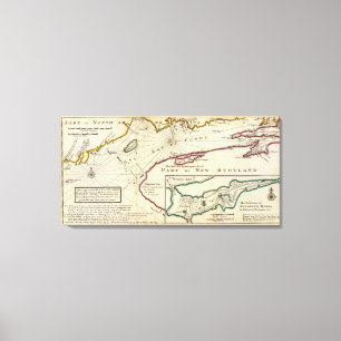 Lienzo Bahía de Fundy y puerto de Annapolis Royal