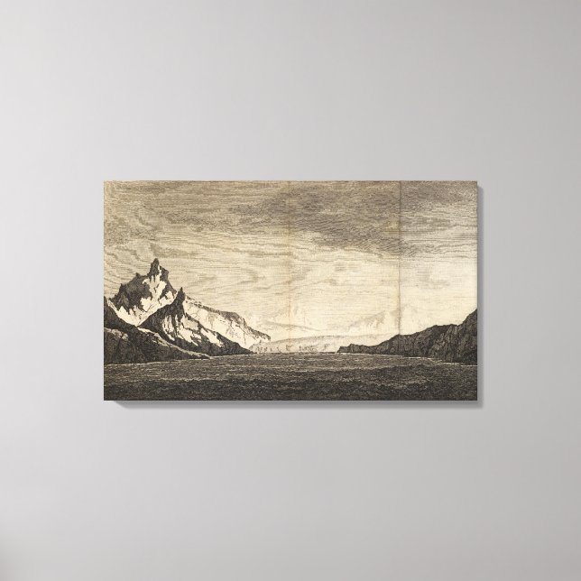 Lienzo Bahía de la Possesión, Georgia del Sur (Anverso)