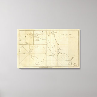 Lienzo Bahía de York, Bahía de Tres Islas, Elizabeth Bay,