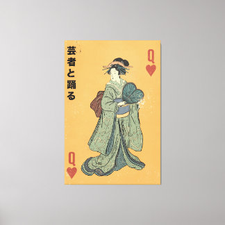 Lienzo Baila con la Geisha