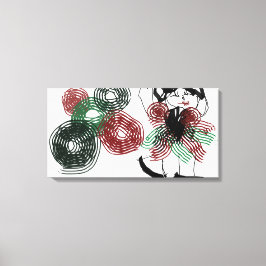 Lienzo Bailando con menta