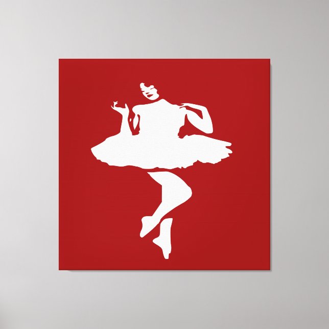 Lienzo Bailarín de ballet (Anverso)