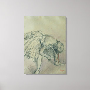 Lienzo Bailarín de Edgar Degas el que fija su