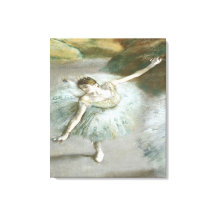 Bailarina en verde por Edgar Degas
