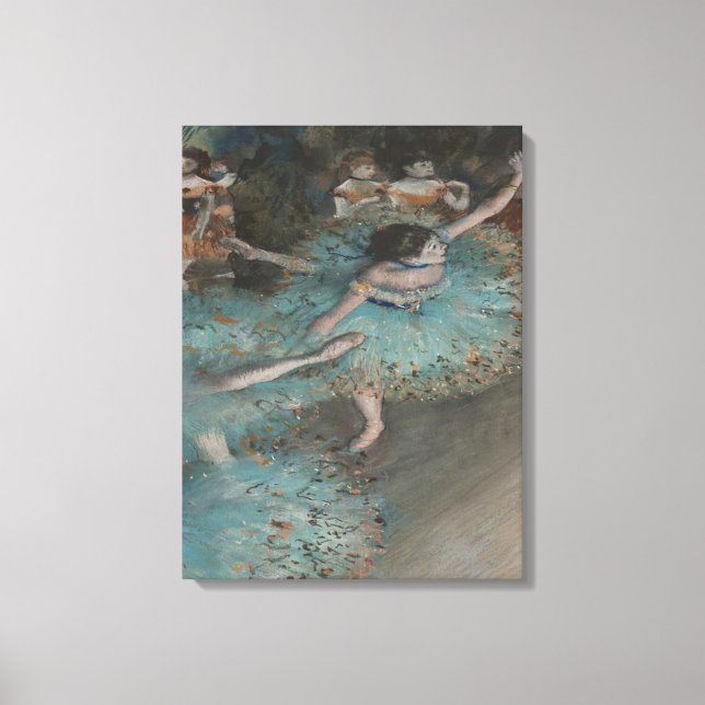 Lienzo Bailarina Swaying de Degas (Anverso)