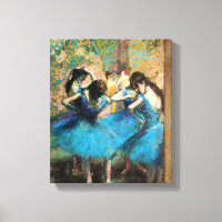 Bailarinas azules de Degas