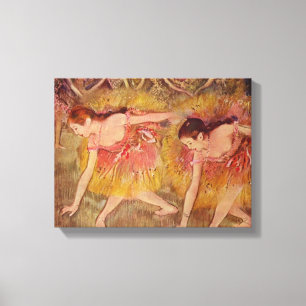 Lienzo Bailarinas Edgar Degas se doblan