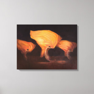 Lienzo Bailarines chinos 2010