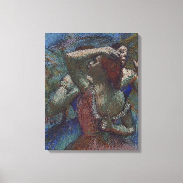 Lienzo Bailarines de ballet jóvenes (Ballerinas) (por Edg (Anverso)