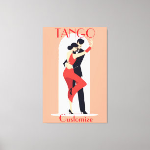 Lienzo Bailarines de tango Thunder_Cove