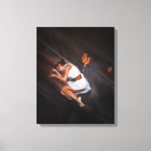 Lienzo Bailarines del salón de baile