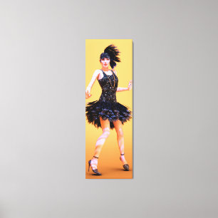 Lienzo Baile de Flapper Vintage