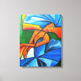 Lienzo Baile en azul 2008