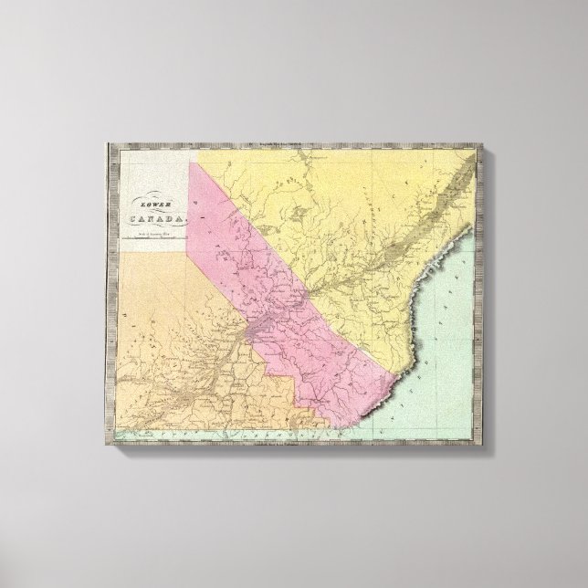 Lienzo Baja Canadá 4 (Anverso)