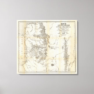 Lienzo Baja Oregón y Alta California