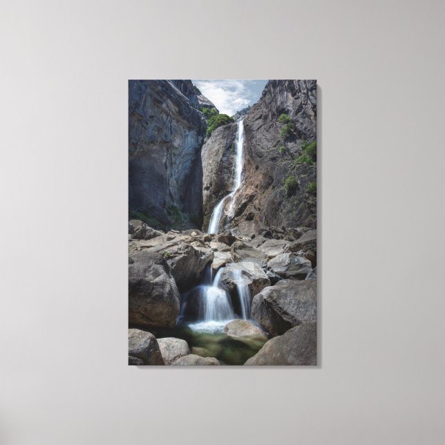 Lienzo Bajadas de Yosemite (Anverso)