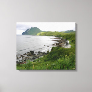 Lienzo Bajíos rocosos en la isla de Unalaska