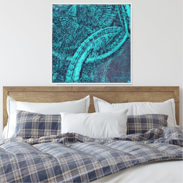 Lienzo bajo el mar (Insitu(Dormitorio))