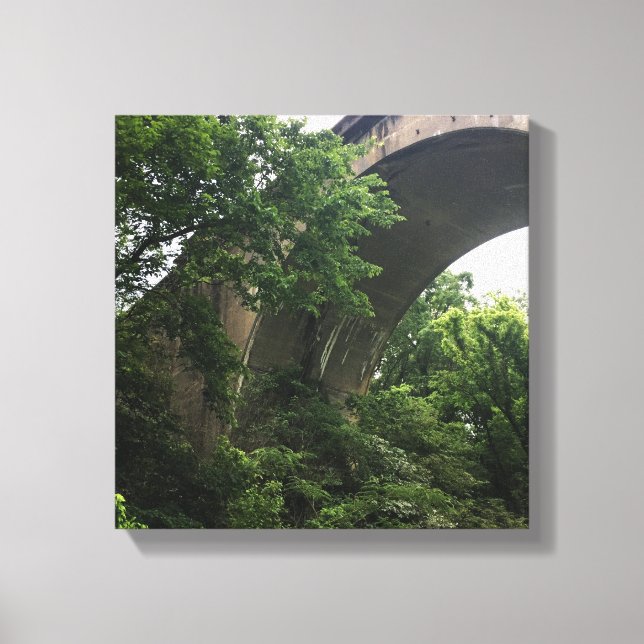 Lienzo bajo el puente (Anverso)