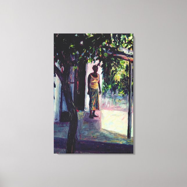Lienzo Bajo el Verandah 2002 (Anverso)