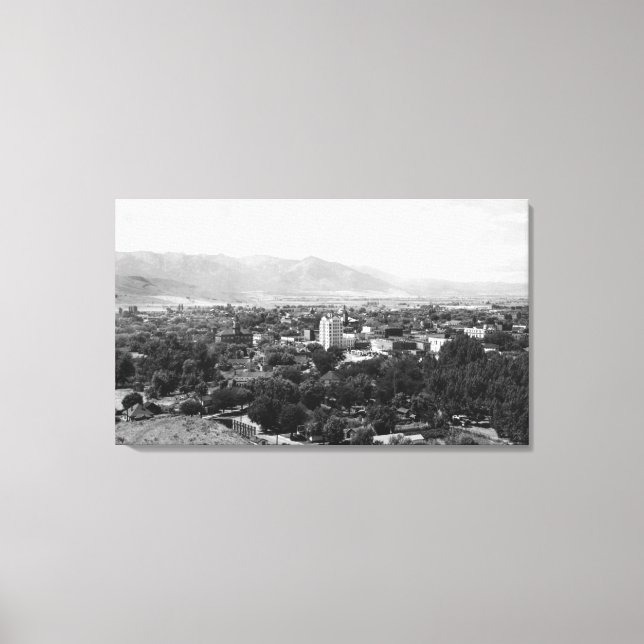 Lienzo Baker, Oregon Town View PhotographBaker, OR (Anverso)