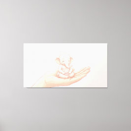 Lienzo Bal Ganesha