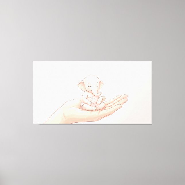 Lienzo Bal Ganesha (Anverso)