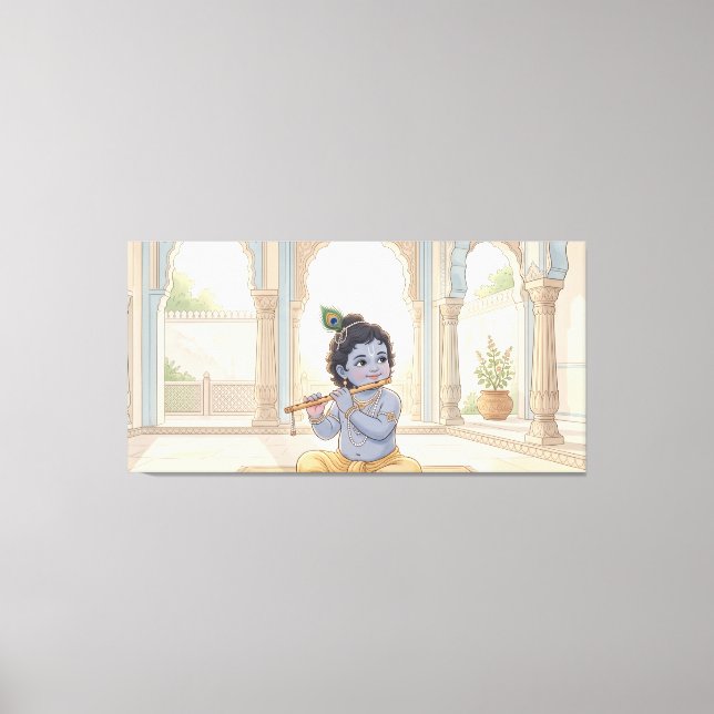 Lienzo Bal Krishna (Anverso)