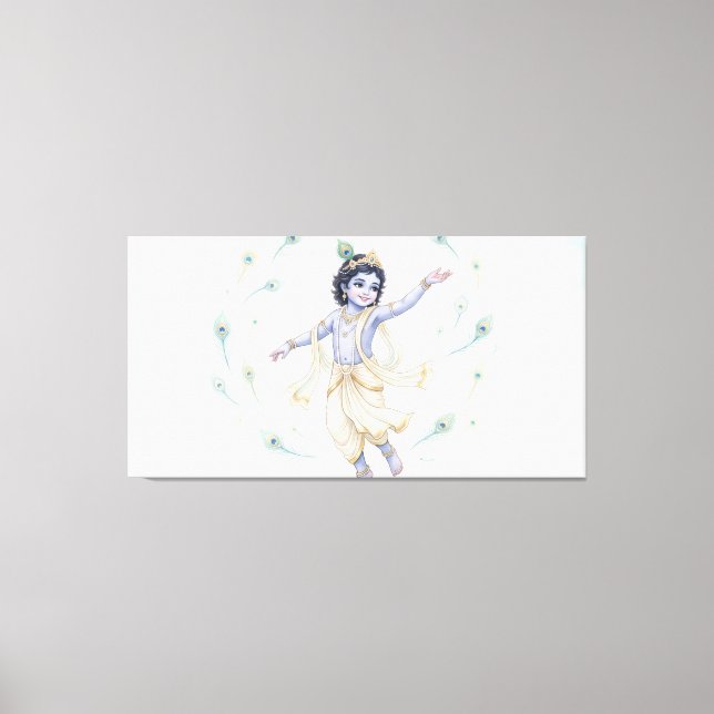 Lienzo Bal Krishna (Anverso)