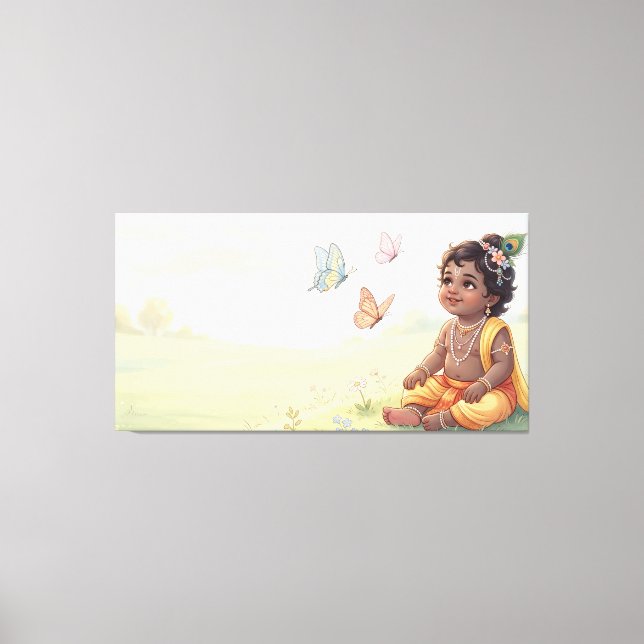 Lienzo Bal Krishna (Anverso)