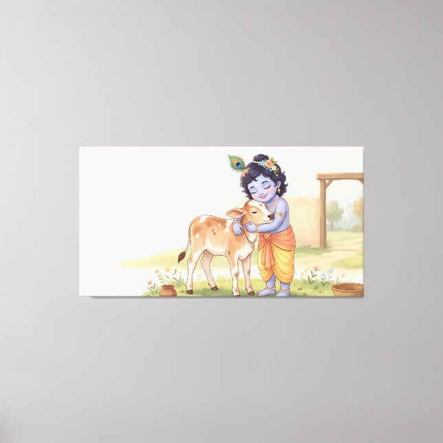 Lienzo Bal Krishna (Anverso)