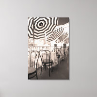 Balcón de restaurante pintoresco, Italia