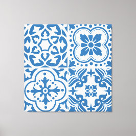Lienzo Baldosas azules portuguesas 2