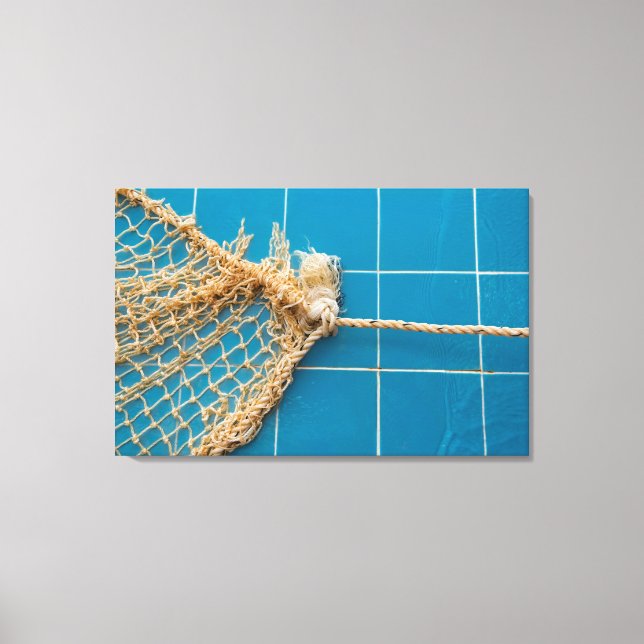 Lienzo Baldosas De La Piscina (Anverso)